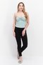 Women Sweetheart Neckline Strapless Tube, Light Green - 2