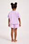Lavender Girls' Shorts Lilac - 2