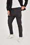 Camp591 Outdoor Softshell Water and Wind Resistant Winter Men's Anthracite Tactical Pants with Fleece Inside
