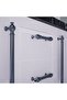 Ebrar Smoked 96 mm Handle Luxury Country Kitchen Furniture Cabinet Drawer Handle - 4