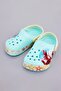 Turquoise Lobster Children's Slippers - 3