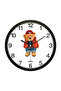 30 CM REAL GLASS SILENT MECHANISM DECORATIVE WALL CLOCK - 4