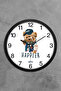 30 CM REAL GLASS SILENT MECHANISM DECORATIVE WALL CLOCK