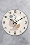 36 cm Decorative Real Glass Bombe Silent Mechanism Wall Clock