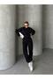 Women's Oversize Tracksuit Set - Three Thread Thick Raised - 2