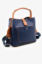 Women's New Season Navy Blue Shoulder Bag - 4