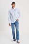 Regular Fit Regular Cut 100% Cotton White Shirt