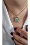 Steel Enamel Tarot Women's Necklace
