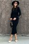 Women's Luxury Quality Crew Neck Long Camisole Fabric Dress Length 135cm - 2