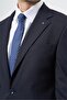 Men's Navy Blue Striped Mono Collar 6 Drop Slim Fit Slim Fit Suit 1001245102 - 2