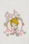 1.5-5 Years Girl's Ecru Tights Set - Cute with Heart and Printed - 8