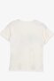 Girl's T-Shirt with Text Printed 9-16 Years, Ecru - 2