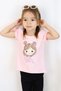 Girl's T-Shirt Cool Girl Printed 2-6 Years, Pink