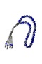 8 Mm. Glass Evil Eye Bead Rosary - Blue 109-1 - 4