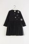 Girl's Star Embroidered Cotton Tutu Dress - 2