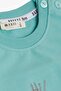 Boy's Tracksuit Set Cute Puppy Embroidered Sleeve Pocket 1-4 Years, Water Green - 5