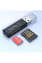 Usb 3.0 sd and micro sd memory card reader black - 2