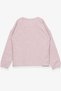 Girl's Long Sleeve T-Shirt Portrait Girl Printed 10-14 Years, Beige Melange - 2