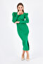 Women's Camisole Square Neck Balloon Sleeve Dress - 4