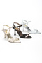 Lady Series Thin Heeled Buckle Women's Evening Dress Shoes - 6