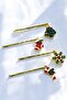 Set of 4 Christmas Themed Wire Clasps - 5