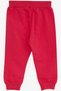 Baby Girl Sweatpants Baby Elephant Printed 6 Months-2 Years, Fuchsia - 2