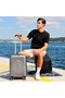 Oceano Gray - 20" Cabin Size Suitcase - 8