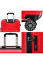 Red Medium Size 24" Cats Suitcase - 5