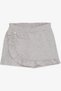Girl's Shorts Skirt with Bow and Ruffles 1.5-5 Years, Beige Melange