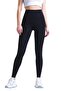 High Waist Tummy Control Push-Up Leggings Black - 5