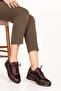 Genuine Leather Anatomical Sole Comfortable Zippered Shoes Usl.2149 - 5