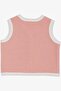 Baby Girl Vest Buttoned 0-9 Months, Dried Rose - 2