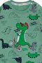 Baby Boy Tracksuit Set Dinosaur Printed 9 Months-3 Years, Mint Green - 3
