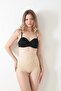 High Waist Effect Lifting and Firming Skin Color Seamless Slip Corset - 3