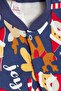 Baby Boy Pajama Set Cookie Patterned New Year Themed 4 Months - 1 Year Old, Dark Blue - 5