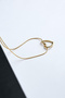 Steel Heart Knot Necklace - 8