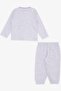 Baby Girl Pajama Set Patterned 9 Months-3 Years, Light Lilac - 2