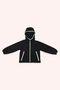 Boy's Hooded Black Sweatshirt