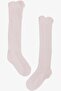 6-24 Months Baby Girl Pink Bow Fishnet Socks - 2
