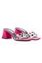 Sydney Fuchsia Transparent Accessory Slippers