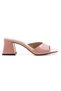 Dublin Salmon Patent Leather Women's Slippers - 2