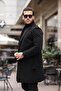Men's Slim Fit Long Cashmere Coat
