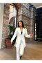 Women's Single-Button Jacket Slim-Leg Pants Suit - 3