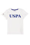 Kids White Crew Neck T-Shirt 50248206 -Vr013 - 2