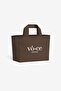 Kanvas Brown Medium Bag - 2