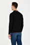 Men's Black Sweater 50256192 -Vr046 - 5