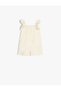 Floral Jumpsuit with Short Straps, Cotton - 2