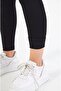 High Waist Tights with Ribbed Rose Belt and Fleece Inside - 5
