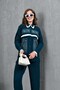Women's Front Embroidered Stripe Tassel Detailed Knitwear Shirt and Trousers Bottom Top Set - 5