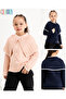 Girl's Buttoned Cape Collar Knitwear Cardigan - 4